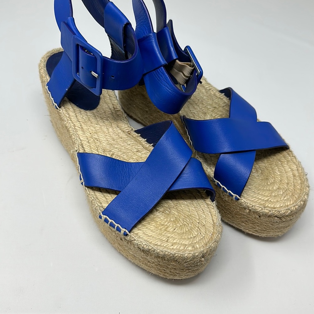 Celine sz40/10 Wedge platform sandals these are in excellent condition